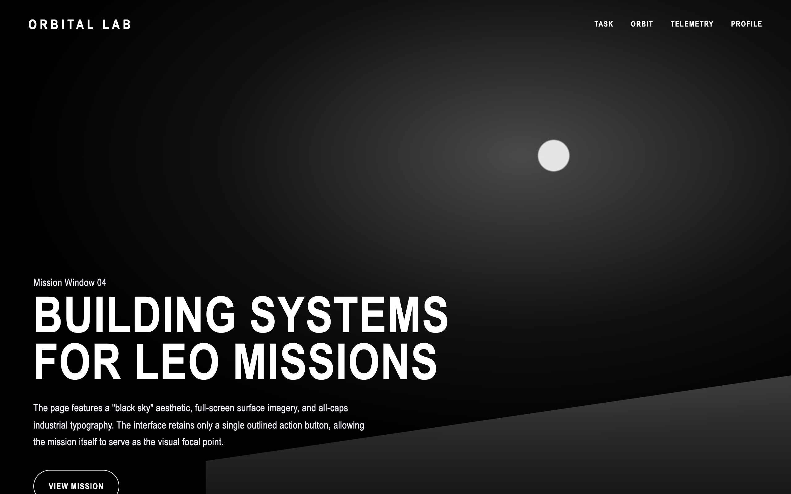 SpaceX 模板示例截图